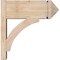 Ekena Millwork Thorton Smooth Arts and Crafts Outlooker, Douglas Fir, 7 1/2"W x 18"D x 18"H OUT08X18X18THR03SDF - alternate 2